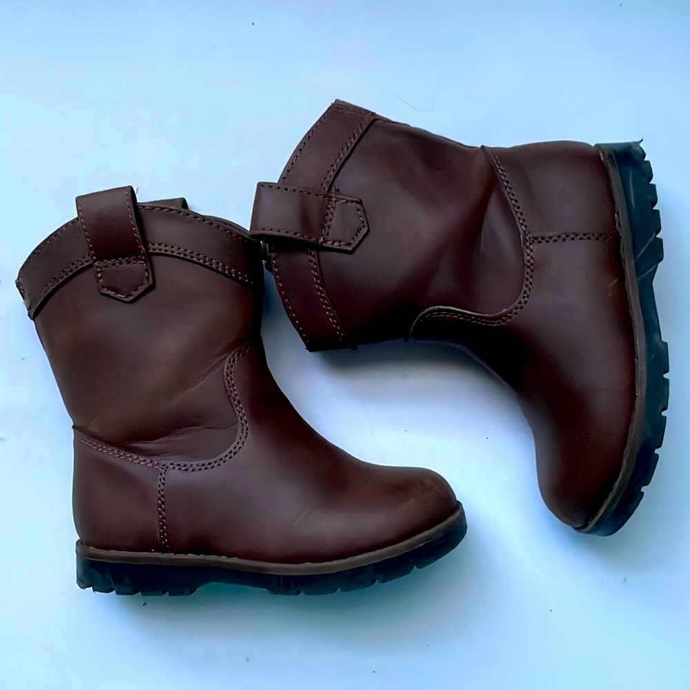 Toddler brown boots